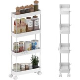 Keukenwagen met 4 niveaus & 11 haken - 30% korting!