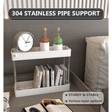 Keukenwagen met 4 niveaus & 11 haken - 30% korting!