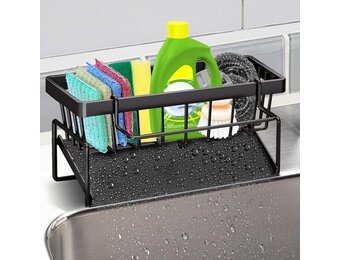 Keuken Spoelbak Organizer - Zwart - 30% Korting