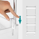 Keukenwagen met 4 niveaus & 11 haken - 30% korting!