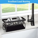 Keuken Spoelbak Organizer - Zwart - 30% Korting