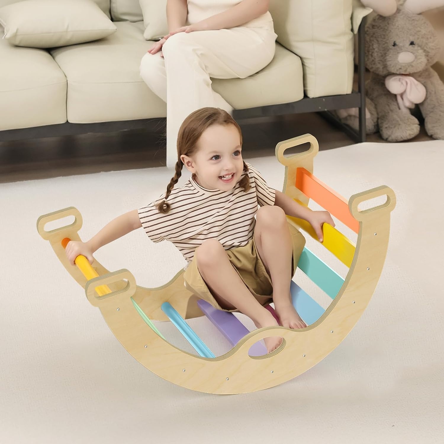 Mosebears Montessori Klimrek + Glijbaan - 30% Korting!