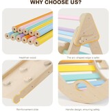 Mosebears Montessori Klimrek + Glijbaan - 30% Korting!