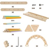 Mosebears Montessori Klimrek + Glijbaan - 30% Korting!