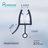 HNNHOME Douche-afdichting Rubber-Kunststof 30% Korting