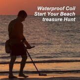 Metal Detector for Adults, High Accuracy, 4 Modes, Adjustable, Waterproof Coil