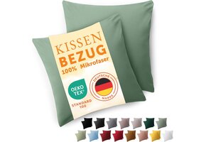 Blumtal Kussenhoes 45x45cm (2 stuks) - Zomer Groen - 30% KORTING!