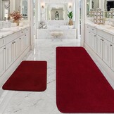 Extra Grote Rode Badmat (60x180 cm) - 30% Korting