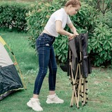 Campingbed Opvouwbaar - Extra Breed & Robuust (tot 200 kg) - 30% Korting!