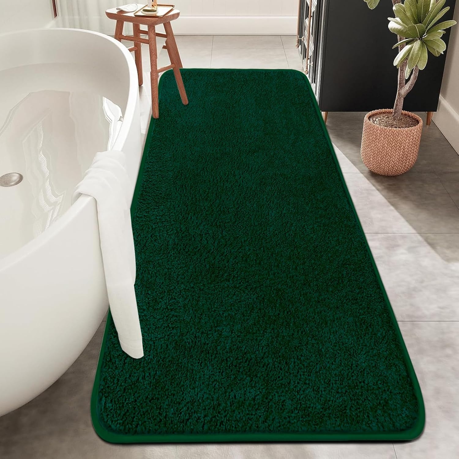 Extra Grote Rode Badmat (60x180 cm) - 30% Korting