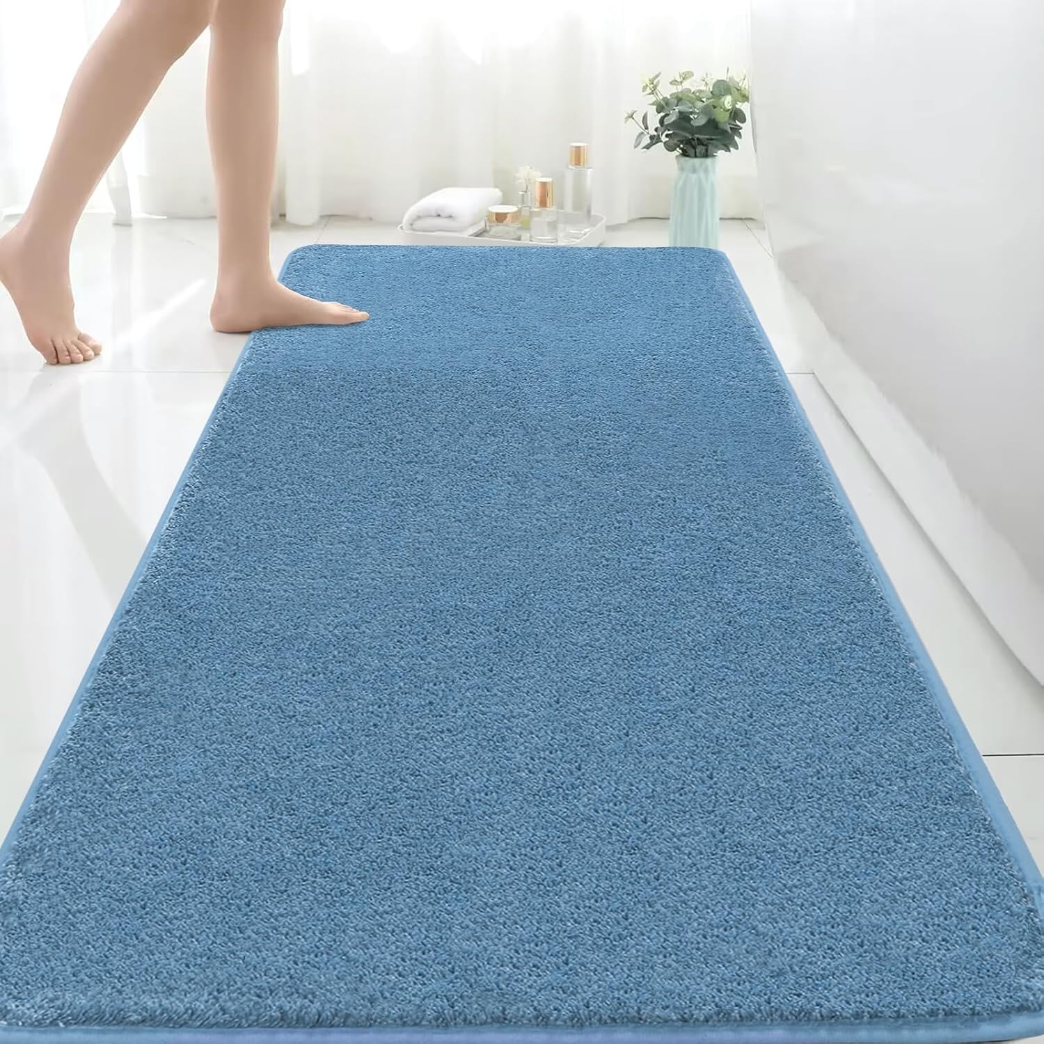 Extra Grote Rode Badmat (60x180 cm) - 30% Korting