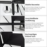 CALIYO Hondentrap, hondenhelling auto, inklapbaar, dierentrap voor grote en kleine honden, hondenladder met verstelbare treden, hondentrap inklapbaar en gemakkelijk op te bergen, hondentrap auto