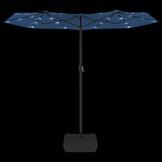 vidaXL Dubbele Parasol Azuurblauw 316cm - 65% Korting!