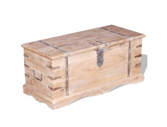 vidaXL Opbergkist acaciahout