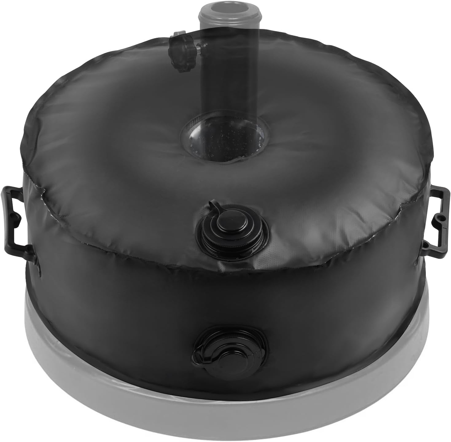 1Pc paraplubasis gewicht tas tot 23kg water, met 2 duurzame handgrepen en grote import en export, Parasol waterzak gewichten voor 3.15in Diameter Outdoor tuin patio Offset Stand