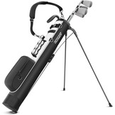 Findway Lichtgewicht Golf Stand Bag, Draagbaar en Duurzaam, Geschikt voor Driving Range, 3-par Course en Executive Course, 31.5 Inch Hoog