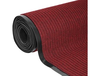 Tapijtloper Gang 90x500cm Rood Antislip - Nu 55% Korting!