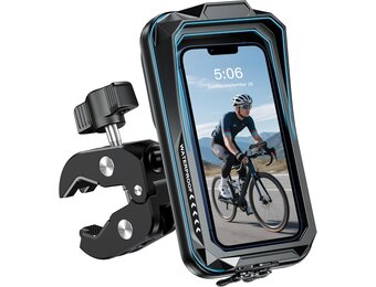 Waterdichte Fiets- & Motor Telefoonhouder 360° - 30% Korting