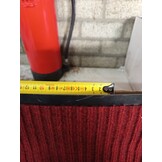 Tapijtloper Gang 90x500cm Rood Antislip - Nu 55% Korting!