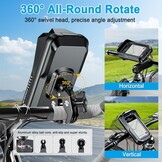 Waterdichte Fiets- & Motor Telefoonhouder 360° - 30% Korting