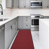 Tapijtloper Gang 90x500cm Rood Antislip - Nu 55% Korting!