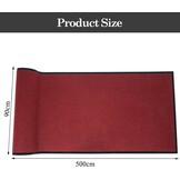Tapijtloper Gang 90x500cm Rood Antislip - Nu 55% Korting!