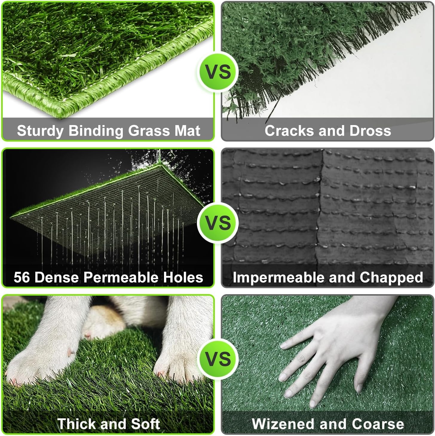 Hompet Hondenpotje Kunstgras (2 stuks) - 30% Korting