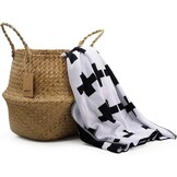 Zeegras Opbergmand 36x32cm - 30% Korting!