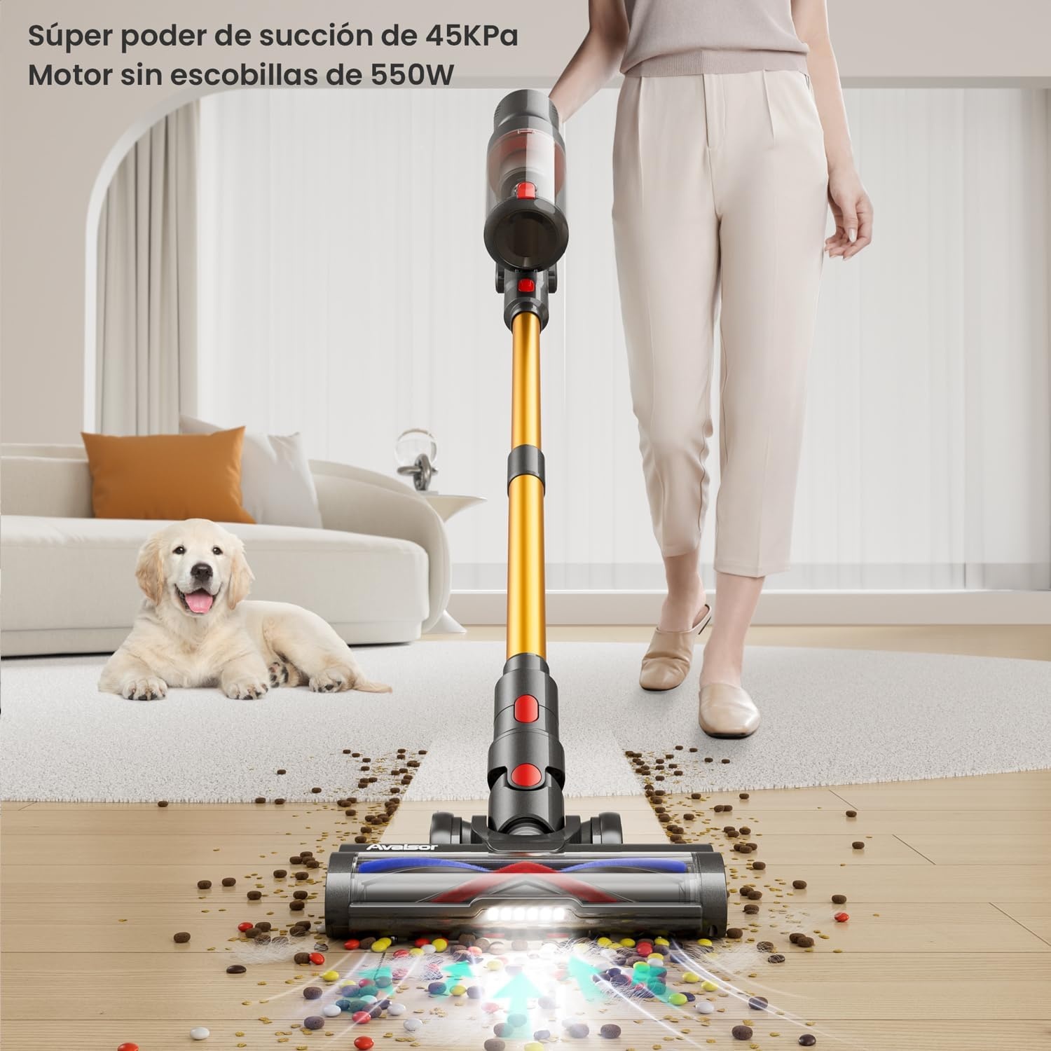 Draadloze Stofzuiger - 550W/70min - 30% Korting