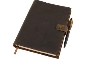 Leren Notitieboek - 30% Korting - A5 Dames & Heren - Uniek & Duurzaam