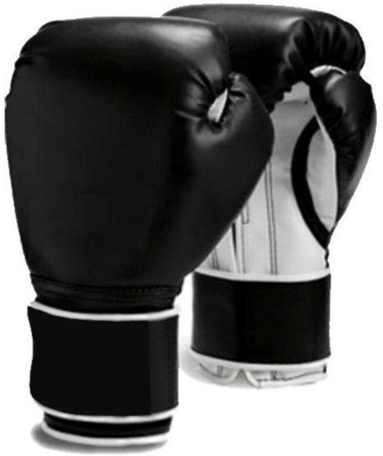 ScSPORTS Bokshandschoenen Zwart-Wit 16oz - 35% Korting