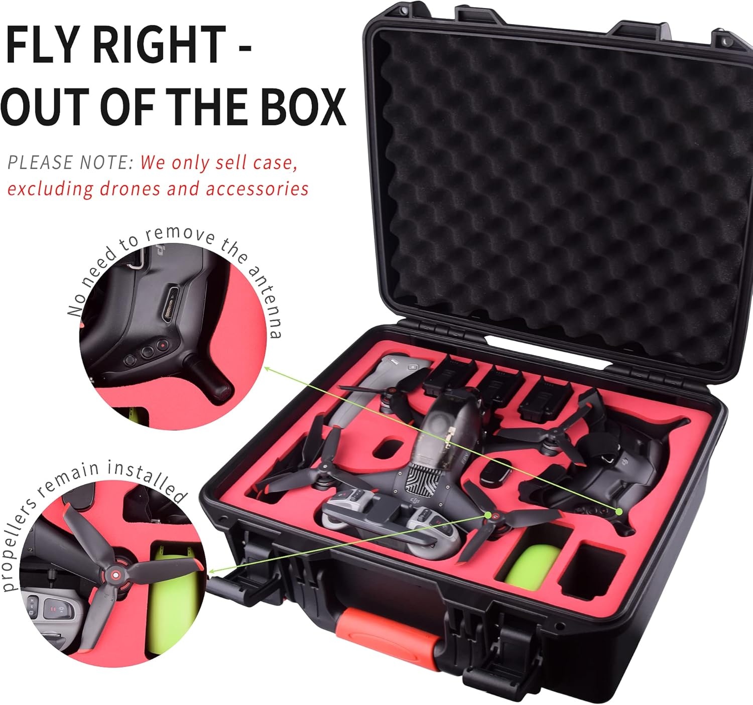 FPVtosky DJI FPV Hard Case - 30% Korting!
