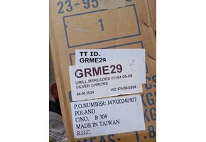 Grill Mercedes W164 05-08 Zilver Chroom - 40% Korting