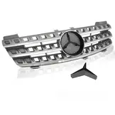 Grill Mercedes W164 05-08 Zilver Chroom - 40% Korting