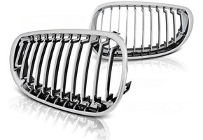 Grill BMW E60/E61 (03-10) Chroom - 40% Korting!