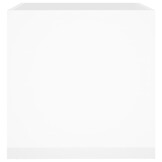 vidaXL Plantenbak 40x40x40cm (62% korting) - Hoogglans Wit