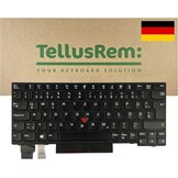 vervangend Duitse toetsenbord met achtergrondverlichting voor Lenovo Thinkpad X280 X390 X395