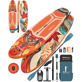 H2OSUP Inflatable SUP Board, 335 x 88 cm, Stand Up Paddle with Premium Accessories, SUP Inflatable Paddle Boards for Adults with 200 kg Capacity for 2 People