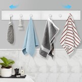 Ruimtebesparend Droogrek Wandmontage (Wit) - 30% Korting