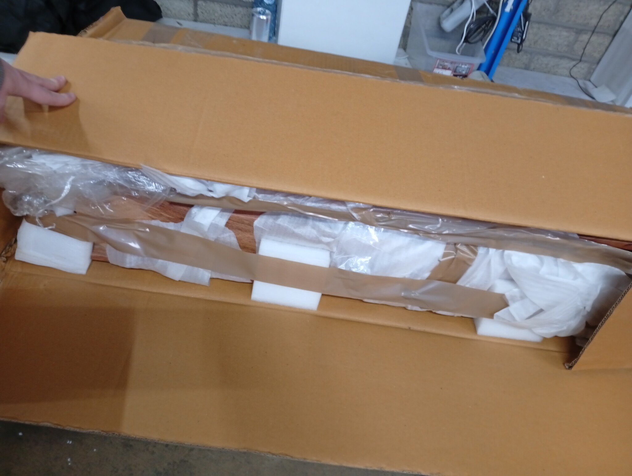 vidaXL Wandtafel 100x40x76 cm massief acaciahout