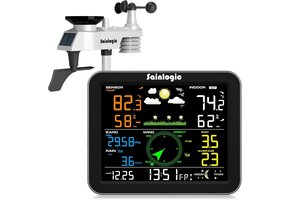 Sainlogic Weerstation met Regenmeter & Windsnelheid - 30% Korting