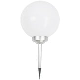 Solar Tuinverlichting Bol 30x63 cm - Koel Wit