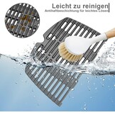 7646 Grillrooster en 6506 Grillplaat Vervangende Onderdelen en Accessoires voor Weber Q300 Q320 Q3000 Q3100 Q3200 Series Gasbarbecue, Gietijzeren Grillpan Accessoires voor Weber 7584 6560, 2-Pack