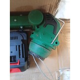 Groen-G Accu-grastrimmer met accu, 24 V accu, bosmaaier met 2 2,0 Ah accu en oplader, 3-in-1 bosmaaier, accu 90 cm-120 cm, telescoop en 90° rotatie accutrimmer voor tuin snoeien, groen