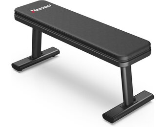 PASYOU PW100 Gewichtheffen Bank, Extreme Belastbaarheid 660 KG, Workout Bench Home Fitness Bench Voor Totale Lichaamstraining