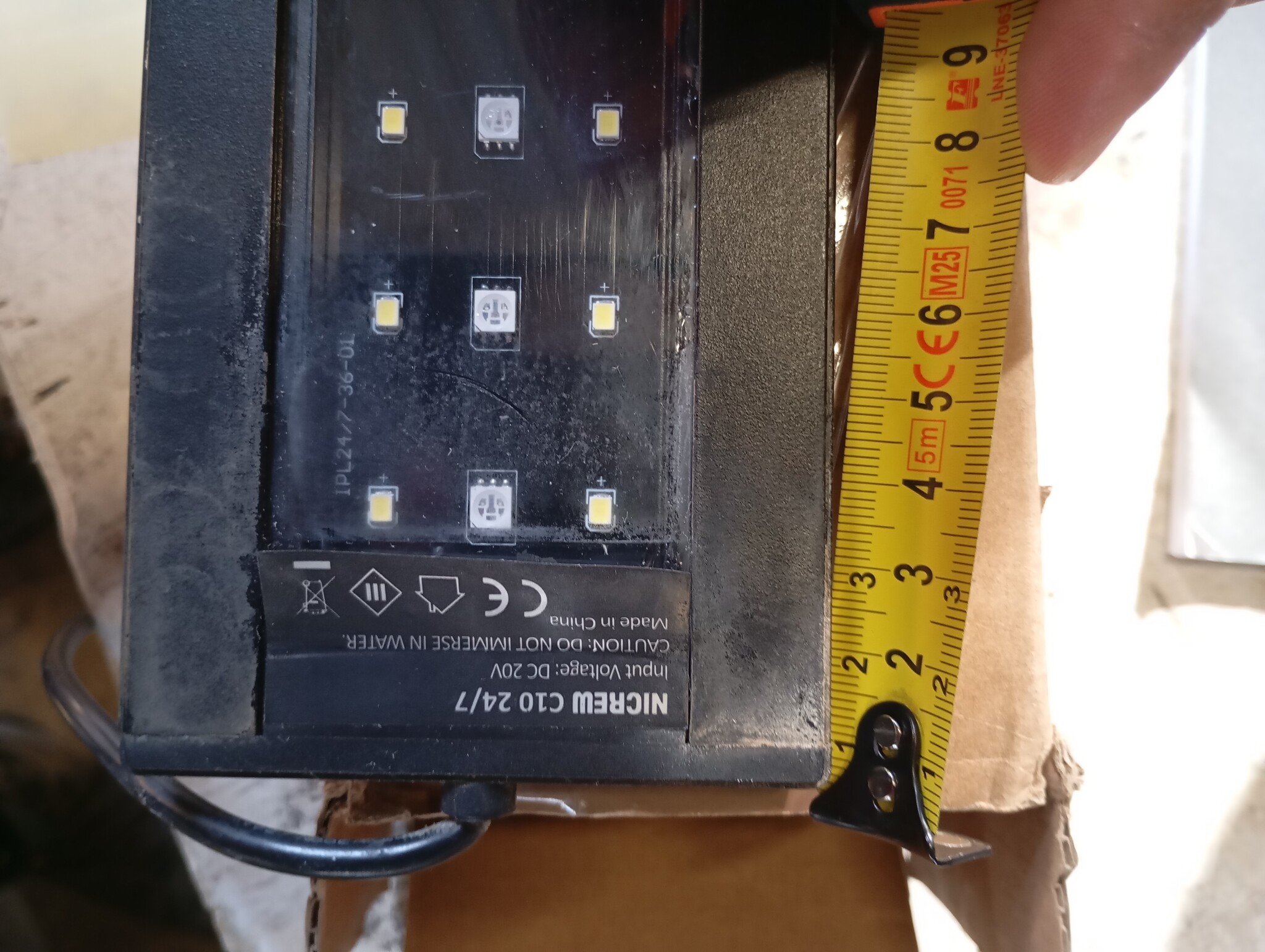 NICREW C10 24/7 LED Aquarium Lights for Plants, 88-115 cm, 28 W, Full Spectrum Aquarium Lamp with Timer, Brightness Adjustable