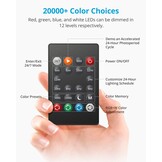 NICREW C10 24/7 LED Aquarium Lights for Plants, 88-115 cm, 28 W, Full Spectrum Aquarium Lamp with Timer, Brightness Adjustable