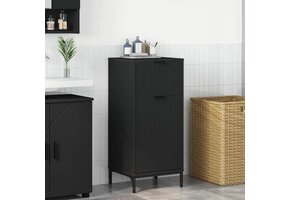 vidaXL Badkamer Kast Zwart - 39.5x36x88cm (59% Korting)