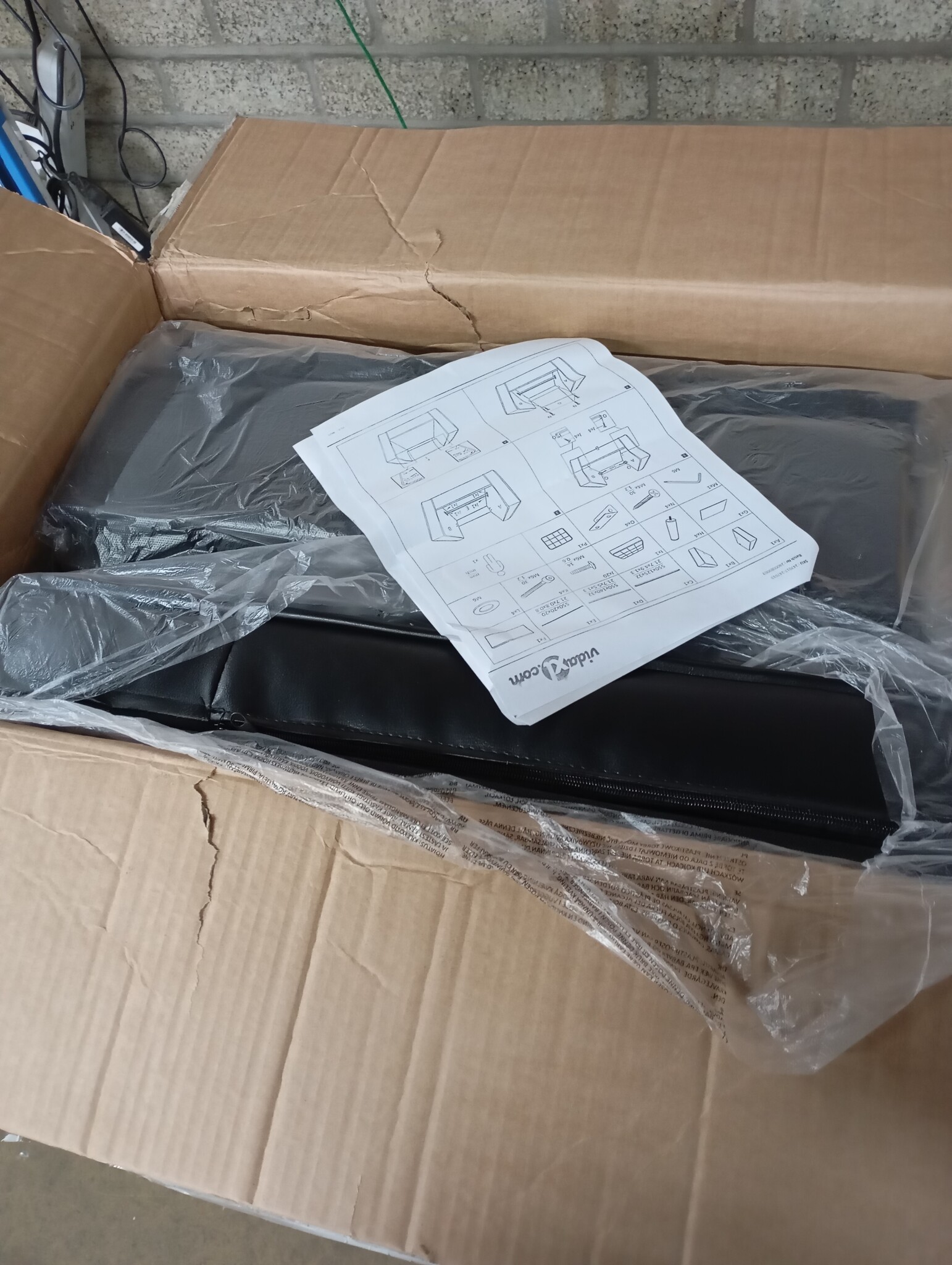 vidaXL Fauteuil Kunstleer Zwart - Nu 55% Korting!