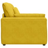 VidaXL Modulaire Bank Eindmodule Geel - 49% Korting!